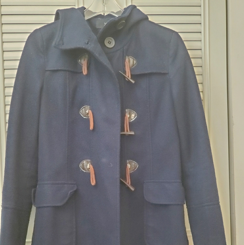 Forever 21 Navy Blue Peacoat